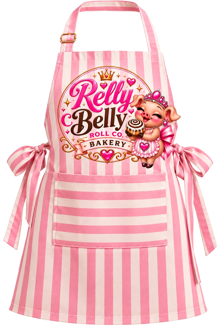 Relly Belly Bakery Apron
